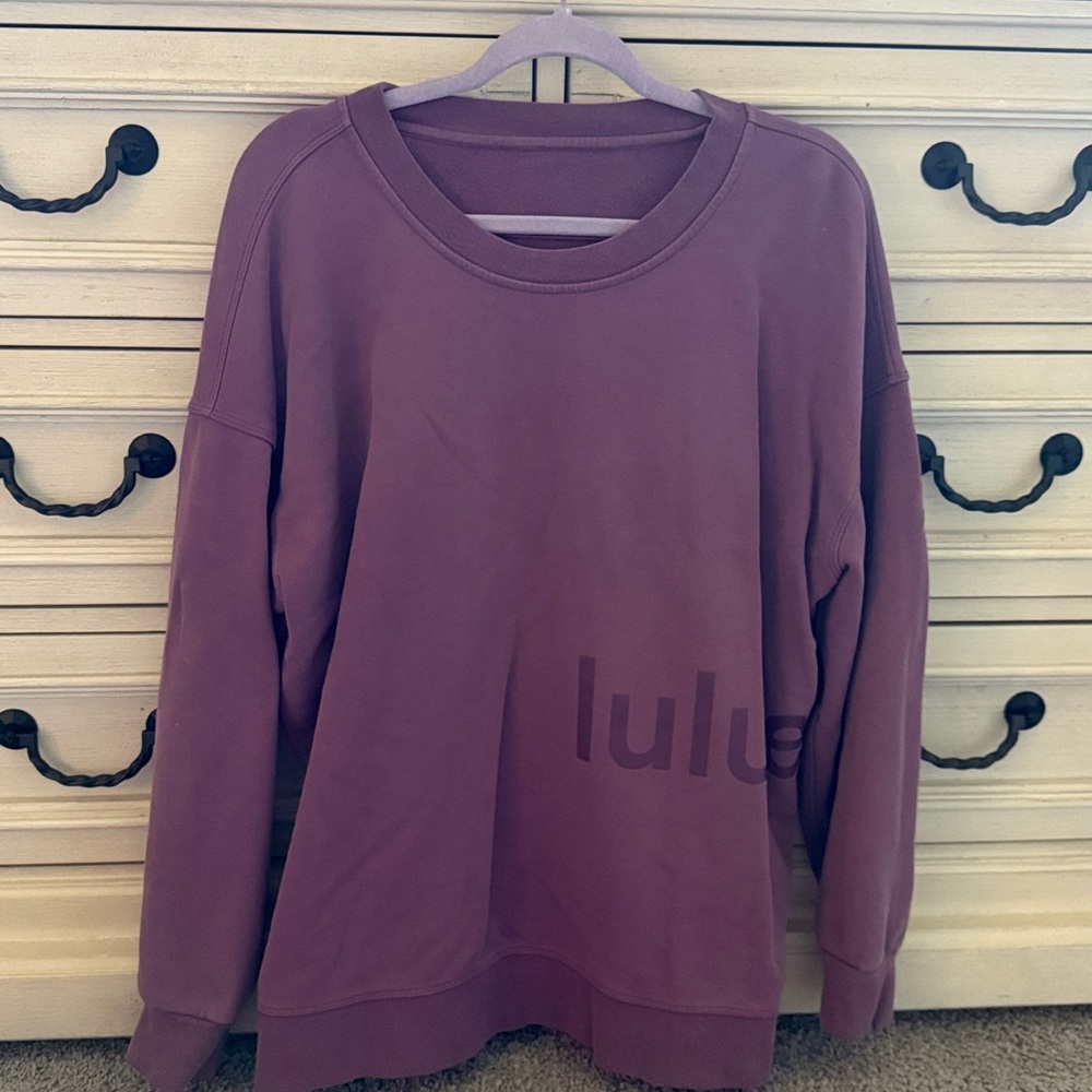 Lululemon Purple Sweatshirt